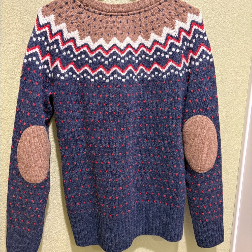Fjallraven Ovik Knit Sweater in Navy - Picture 2 of 3